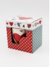 Heart Print Mug